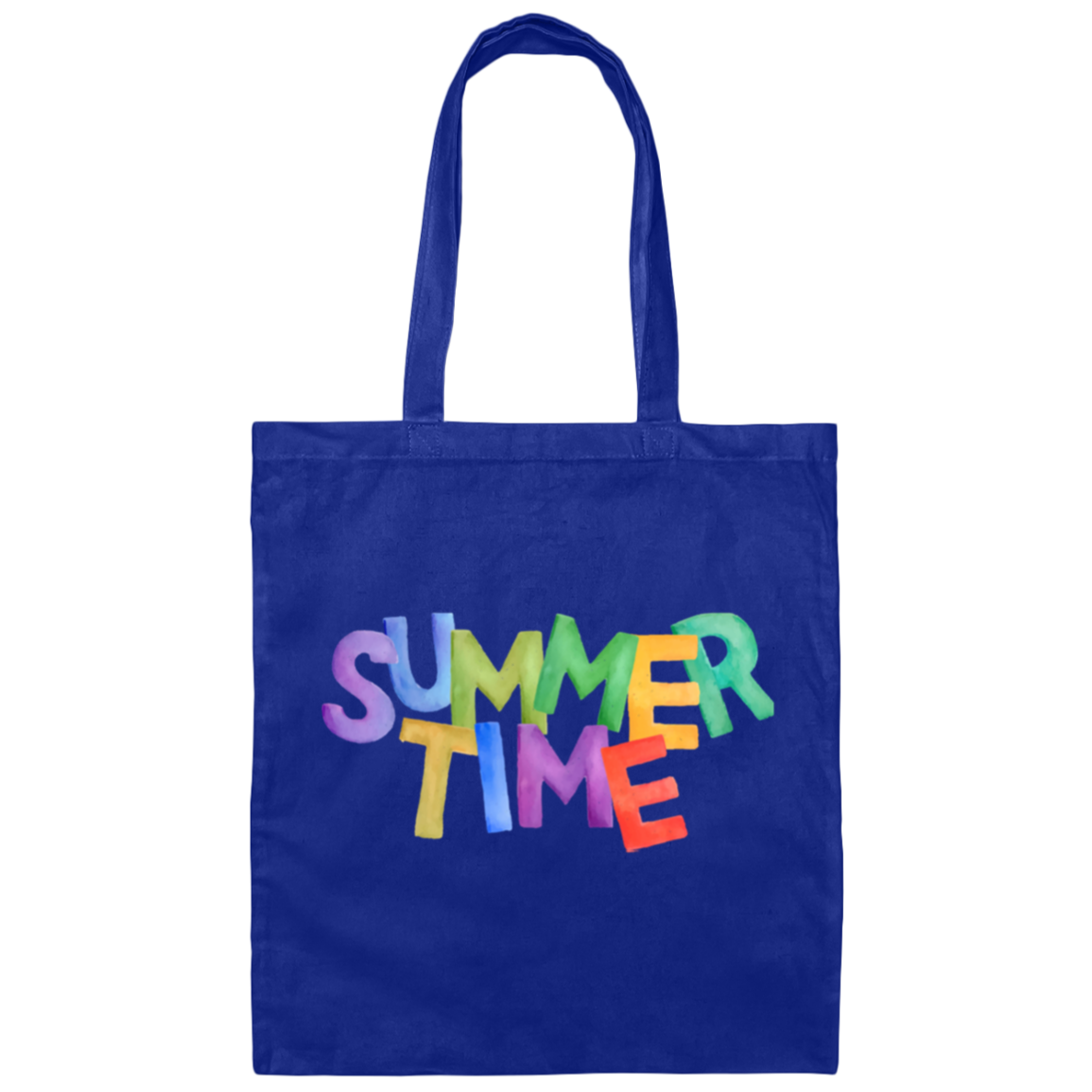 TOTE SUMMERTIME-BAG 100% COTTON CANVAS