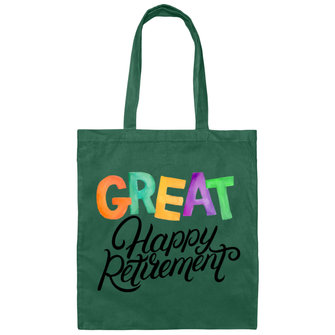 Great Happy Retirement-Tote Weekend Bag