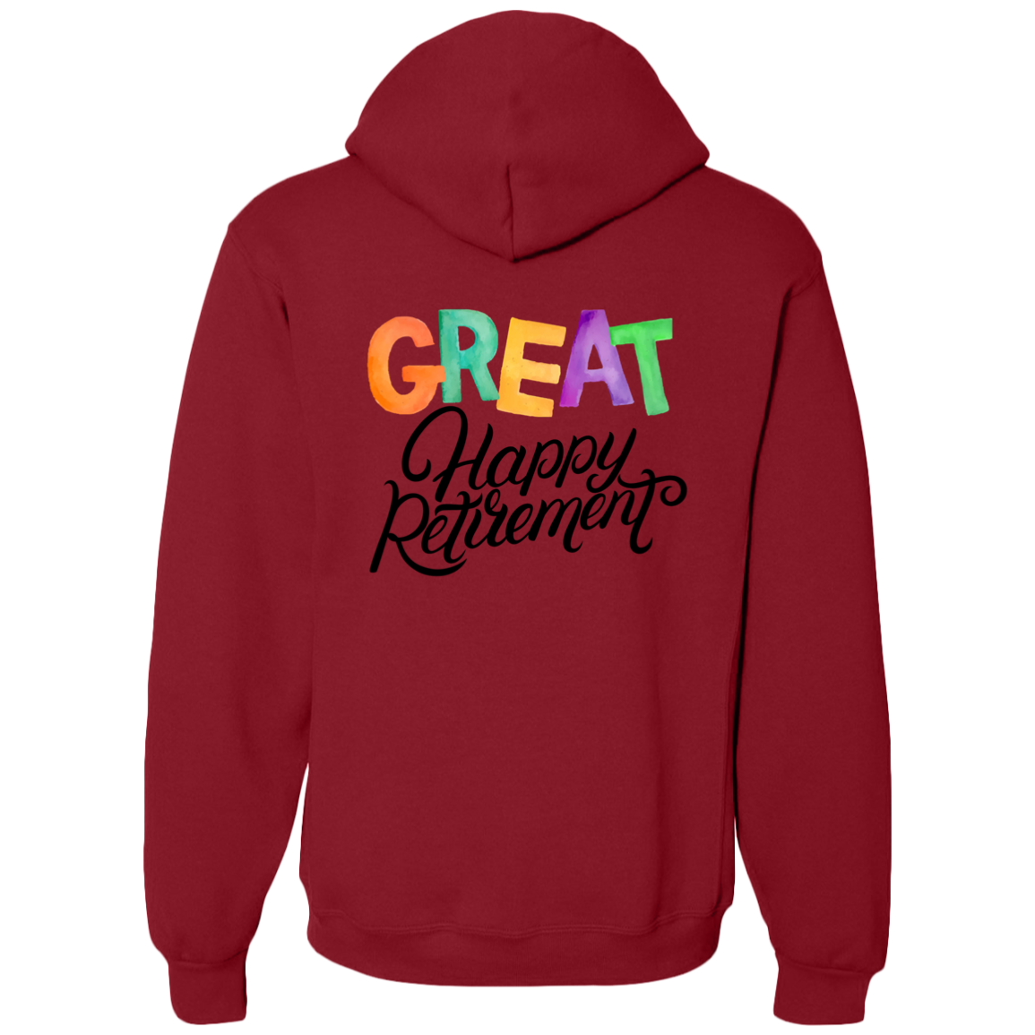 Great Happy Retirement-Hoodies-T-Shirt