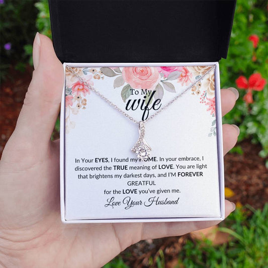 Alluring Beauty Necklace for Wife - Romantic Anniversary Gift - Jewelry