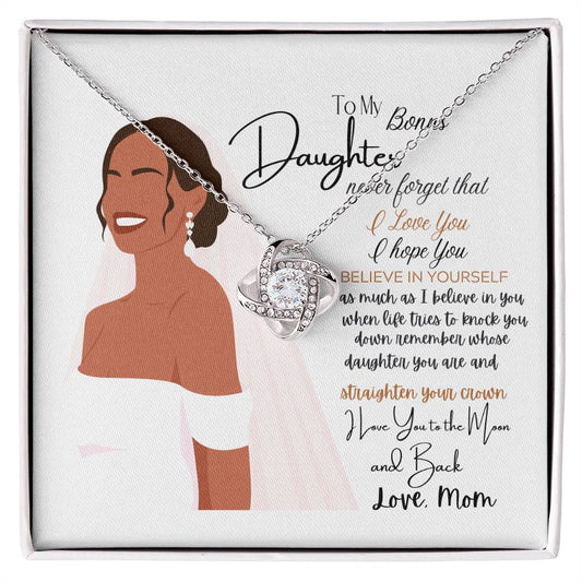 To My Bonus Daughter| I'm Proud To Be Your Dad🔥❤️|Love Knot necklace