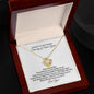 First Day of School-Love Knot Necklace