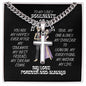 To My Lovely Soulmate-Halloween-Cuban Chain Cross Necklace