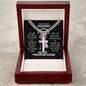 To My Lovely Soulmate-Halloween-Cuban Chain Cross Necklace