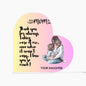 TO MOM -I Appreciate U-Printed Heart Shaped Acrylic Plaque!