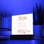 Happy Mother's Day-Amazing Mom -Square Acrylic Plaque!