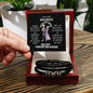To My Lovely Soulmate-Halloween-Men's "Love You Forever" Bracelet