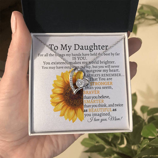 Forever Love Necklace for Daughter - My Hands Have Held - Gift Jewelry