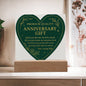 Anniversary Gift for Husband - Romantic Acrylic Plaque - Love Keepsake