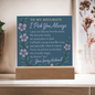 Soulmate Acrylic Plaque - I Pick You Always - Romantic Anniversary Gift