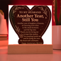 Anniversary Plaque for Husband - Another Year Still You - Romantic Gift