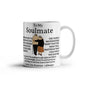 Ceramic Coffee Mug for Soulmate for men and women Romantic gift