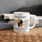 Coffee Mug for Soulmate - Forever Always - Romantic Ceramic Mug