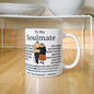Coffee Mug for Soulmate - Forever Always - Romantic Ceramic Mug