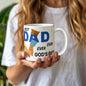 COFFEE MUG- FOR BEST DAD EVER-FATHERS DAY BIRTHDAY OR JUST BECAUSE