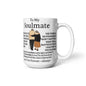 Coffee Mug for Soulmate - Forever Always - Romantic Ceramic Mug