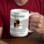 Coffee Mug for Soulmate - Forever Always - Romantic Ceramic Mug
