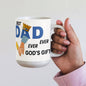 COFFEE MUG- FOR BEST DAD EVER-FATHERS DAY BIRTHDAY OR JUST BECAUSE