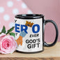 COFFEE MUG- FOR MY HERO FATHER'S DAD TEACHER FRIEND COACH BIRTHDAY