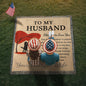 Romantic Blanket for HUSBAND - Anniversary Gift - Heirloom Woven Throw A