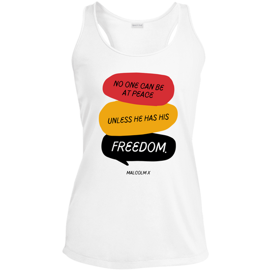 Freedom -  Ladies' Performance Racerback Tank