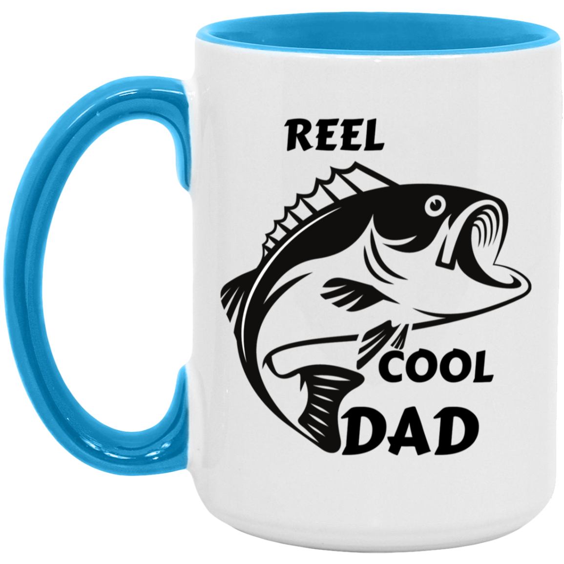 Dad Cool Fishing -15oz. Accent Mug