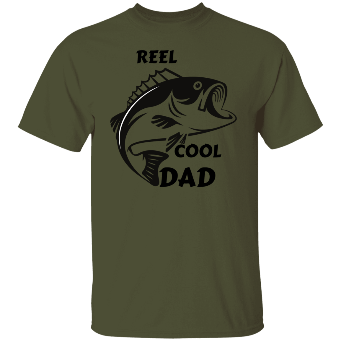 REEL COOL DAD FISHING-T-Shirt