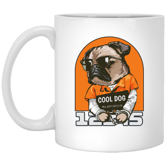 Cool Dog - 11 oz. White Mug