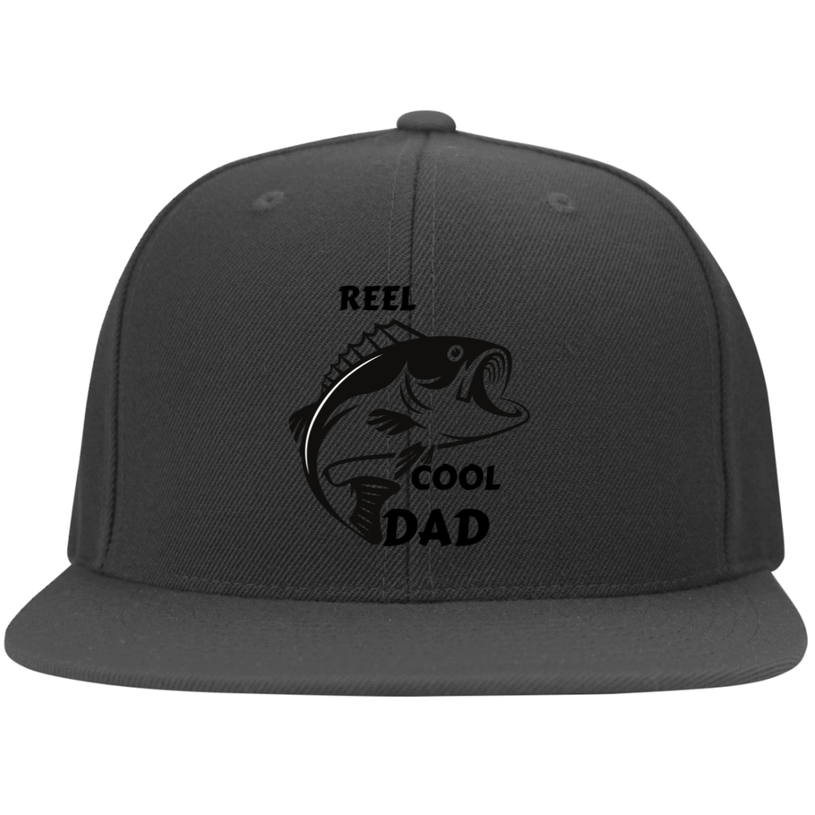 Reel Cool DAD -  Flat Bill Twill Flex fit Cap