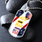 FAITH OVER FEAR-Dog Tag