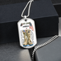 To My Lover - America - Military's Dog Tag