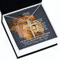 To My Son - CZ Cross Necklace