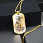 To My Son - Grow- Dog Tag
