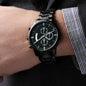 TO MY SON -  Black Chronograph Watch