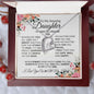TO MY AMAZING DAUGHTER-YOU- Forever Love Necklace