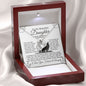 To My Beautiful  Daughter - Forever Love Necklace