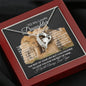 To My Lovely Daughter - Forever Love Necklace