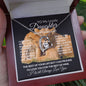 To My Lovely Daughter - Forever Love Necklace