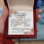 TO MY AMAZING DAUGHTER-YOU- Forever Love Necklace