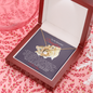 To My Beautiful Daughter-Shine- Forever Love Necklace
