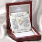 To My Bonus Daughter-Forever Love Necklace