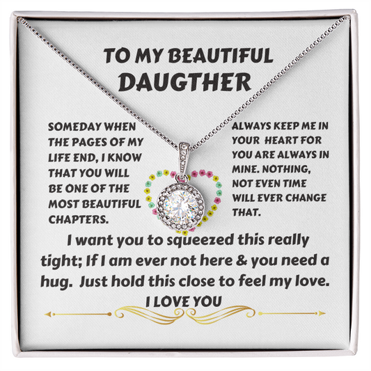 Daughter - In My Heart -Eternal Hope Necklace