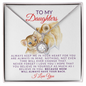 To My Beautiful Daughter-Elegant- Eternal Hope Necklace