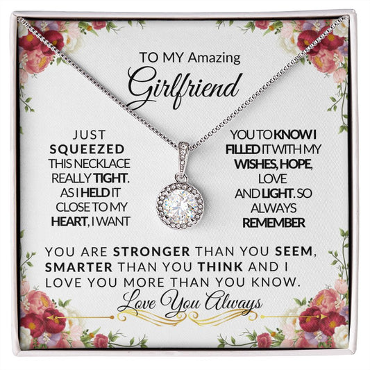 To My Amazing Girlfriend |Want You To Know-Eternal Hope Necklace 💕