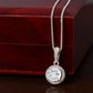 To My Beautiful Daughter- Sparkle- Eternal Hope Necklace