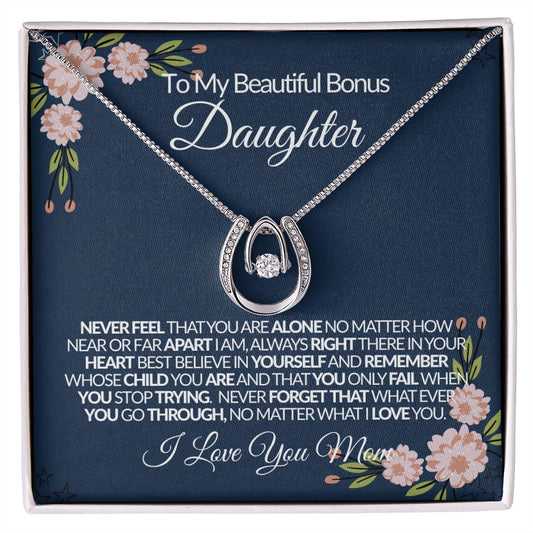 To My Beautiful Bonus Daughter - Believe in Yourself