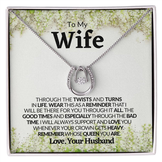 To My Wife | Love U - Pendant necklace