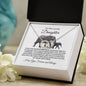 To My Lovely Daughter - Perfect Pair Necklace