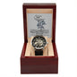 To Our Son - Men's Openwork Watch
