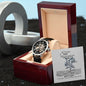 To Our Son - Men's Openwork Watch